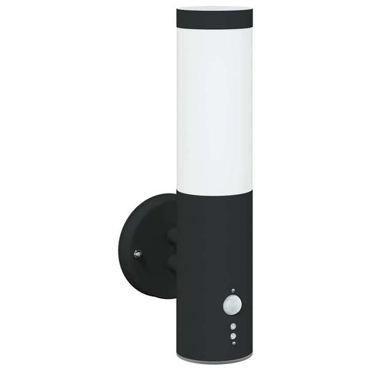 Vidaxl buiten wandlamp zwart 15 x 7,5 x 33 cm