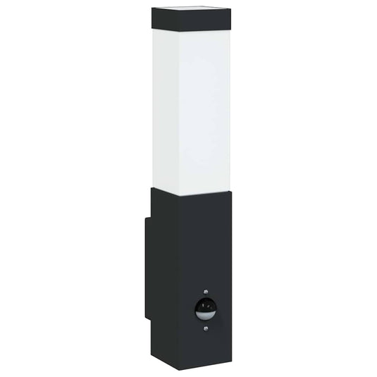 Vidaxl buiten wandlamp zwart 10.5 x 6 x 33 cm