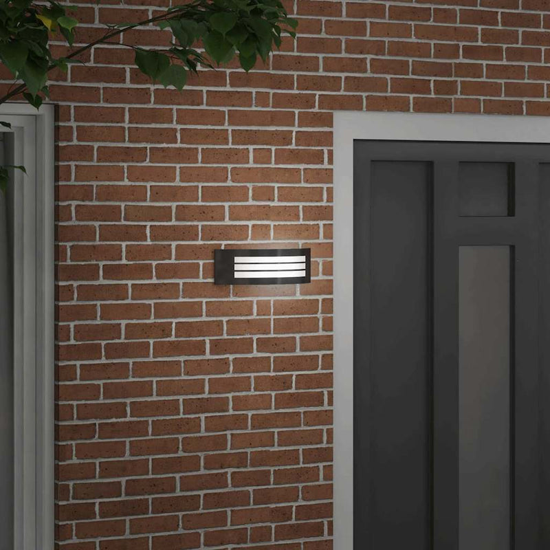 Afbeelding laden in galerijviewer, Vidaxl buiten wandlamp zwart 32 x 10 x 10 cm
