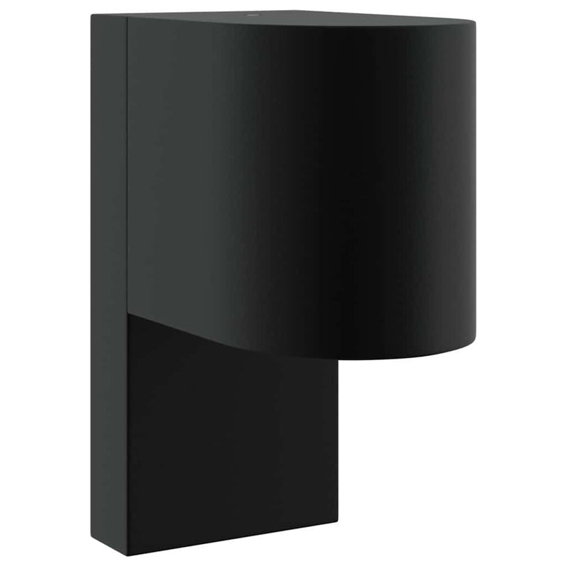 Afbeelding laden in galerijviewer, Vidaxl buiten wandlamp zwart 12 x 7 x 15 cm roestvrij staal
