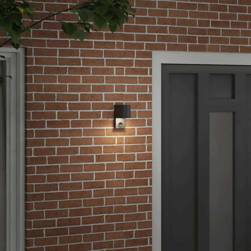 Afbeelding laden in galerijviewer, Vidaxl buiten wandlamp zwart 12 x 7 x 15 cm roestvrij staal
