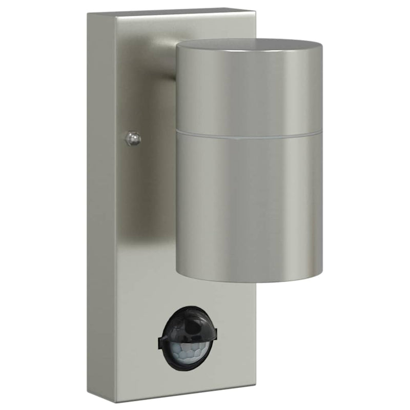 Afbeelding laden in galerijviewer, Vidaxl buiten wandlamp zilver 6,5 x 10,5 x 16 cm rvs en glas
