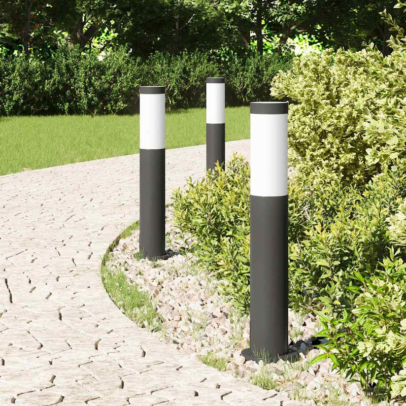 Afbeelding laden in galerijviewer, Vidaxl bolderverlichting 3 stuks 50 cm rvs ip44
