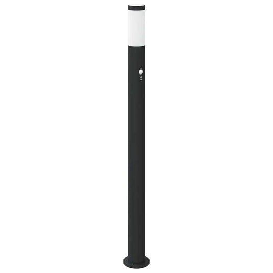 Vidaxl bolderverlichting met sensor 110 cm roestvrij staal ip44