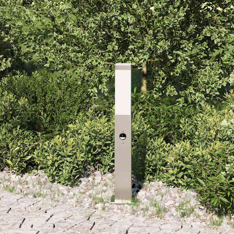 Afbeelding laden in galerijviewer, Vidaxl bolderverlichting met sensor 50 cm rvs ip44
