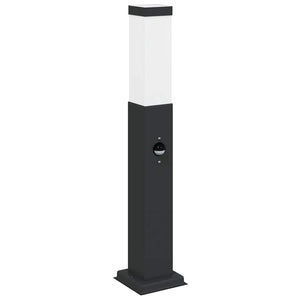 Vidaxl bolderverlichting met sensor 50 cm zwart ip44