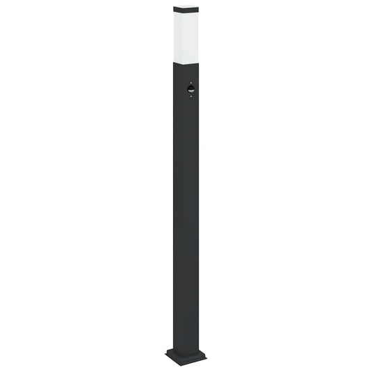 Vidaxl bolderverlichting met sensor 110 cm zwart ip44