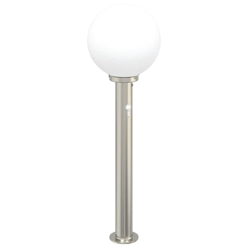 Afbeelding laden in galerijviewer, Vidaxl bolderverlichting met sensor 80 cm rvs ip44
