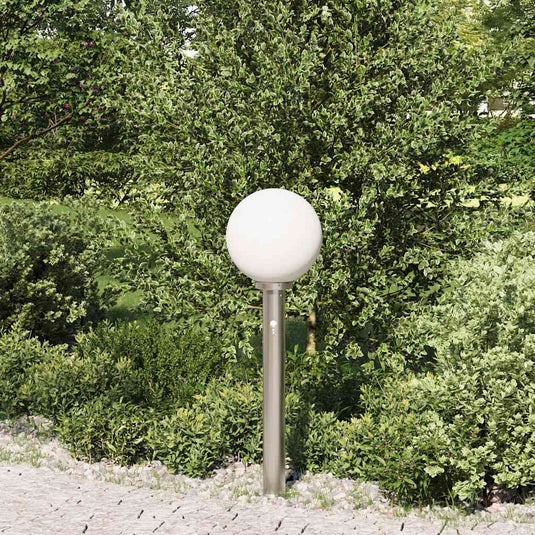 Vidaxl bolderverlichting met sensor 80 cm rvs ip44