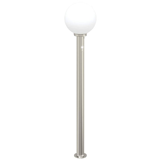 Vidaxl bolderverlichting met sensor 120 cm roestvrij staal ip44