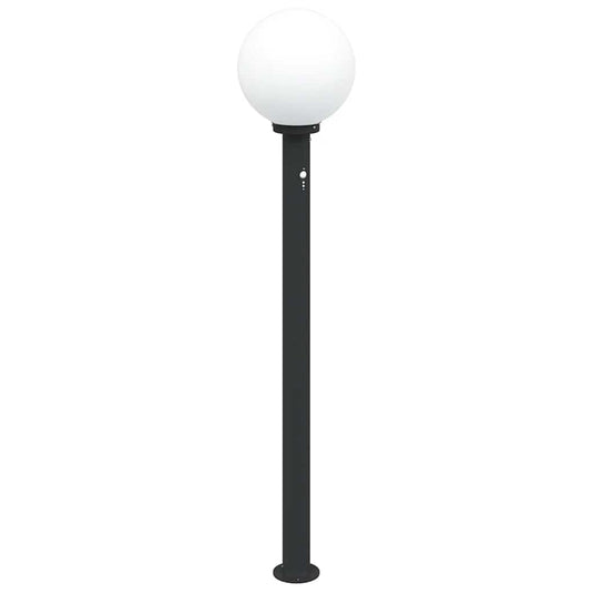 Vidaxl bolderverlichting met sensor 120 cm zwart ip44