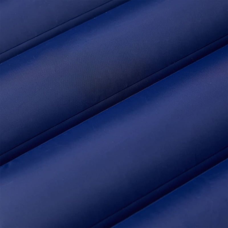Afbeelding laden in galerijviewer, Vidaxl kampeermatras met kussen zelfopblazend 1-persoons marineblauw
