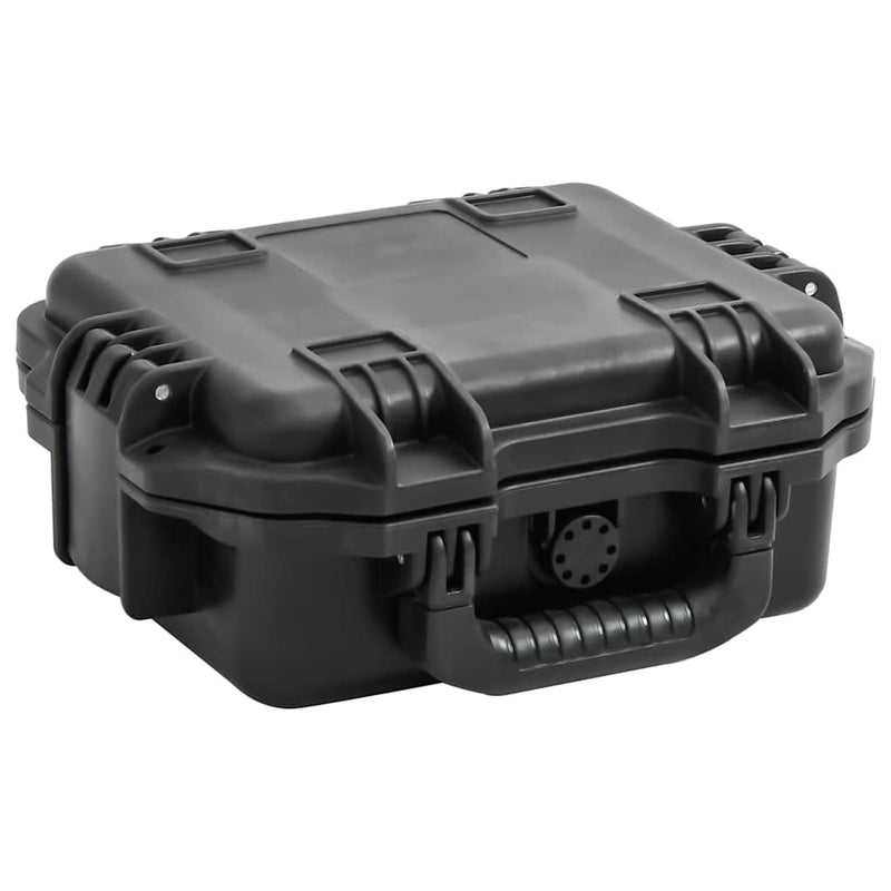 Afbeelding laden in galerijviewer, Vidaxl flightcase draagbaar 30x24,5x12,5 cm pp zwart
