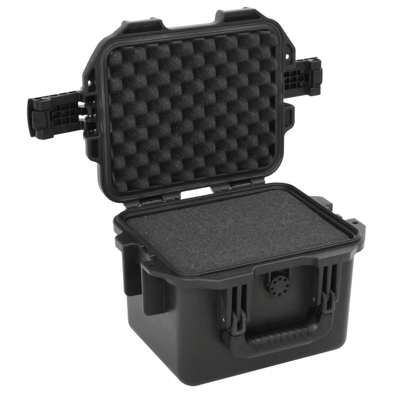 Afbeelding laden in galerijviewer, Vidaxl flightcase draagbaar 30x24,5x20 cm pp zwart

