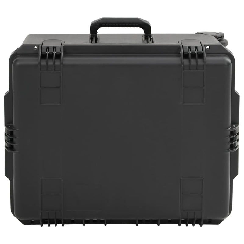 Afbeelding laden in galerijviewer, Vidaxl flightcase draagbaar 62,5x49,5x37 cm pp zwart
