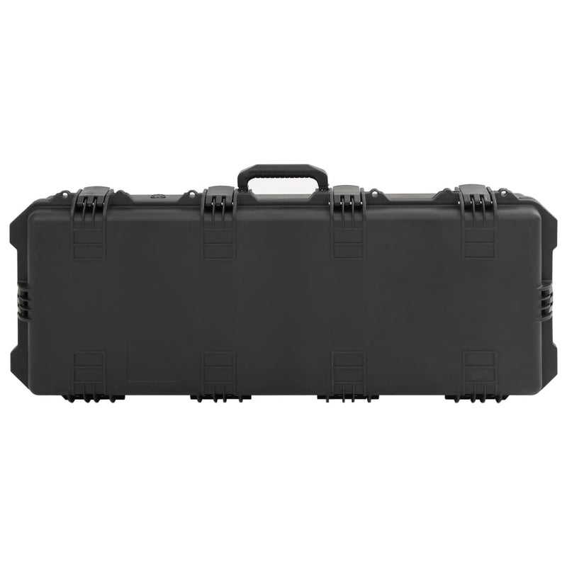 Afbeelding laden in galerijviewer, Vidaxl flightcase draagbaar 100,5x42x17 cm pp zwart
