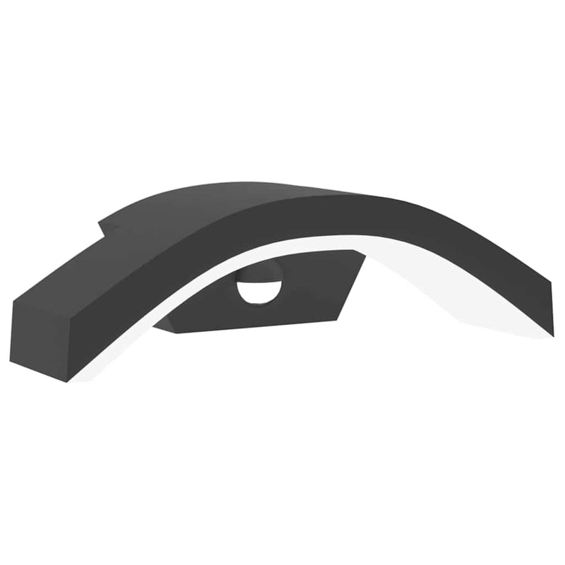 Afbeelding laden in galerijviewer, Vidaxl buitenwandlamp led met sensors gegoten aluminium zwart
