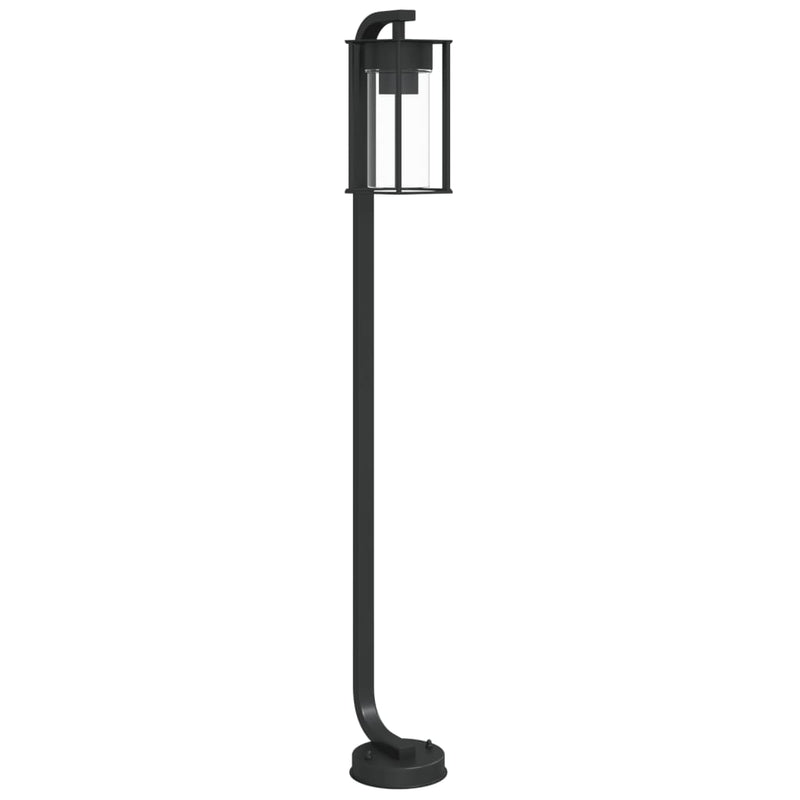 Afbeelding laden in galerijviewer, Vidaxl vloerlamp voor buiten 100 cm roestvrij staal zwart
