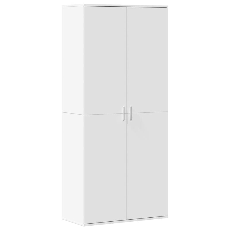 Afbeelding laden in galerijviewer, VidaXL Schoenenkast 80x39x178 cm bewerkt hout wit
