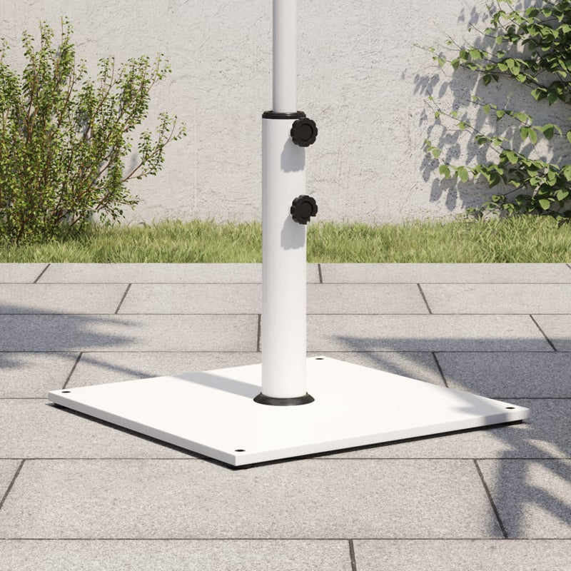 Afbeelding laden in galerijviewer, Vidaxl parasolvoet voor stokken van ø32 38 48 mm 17 kg vierkant
