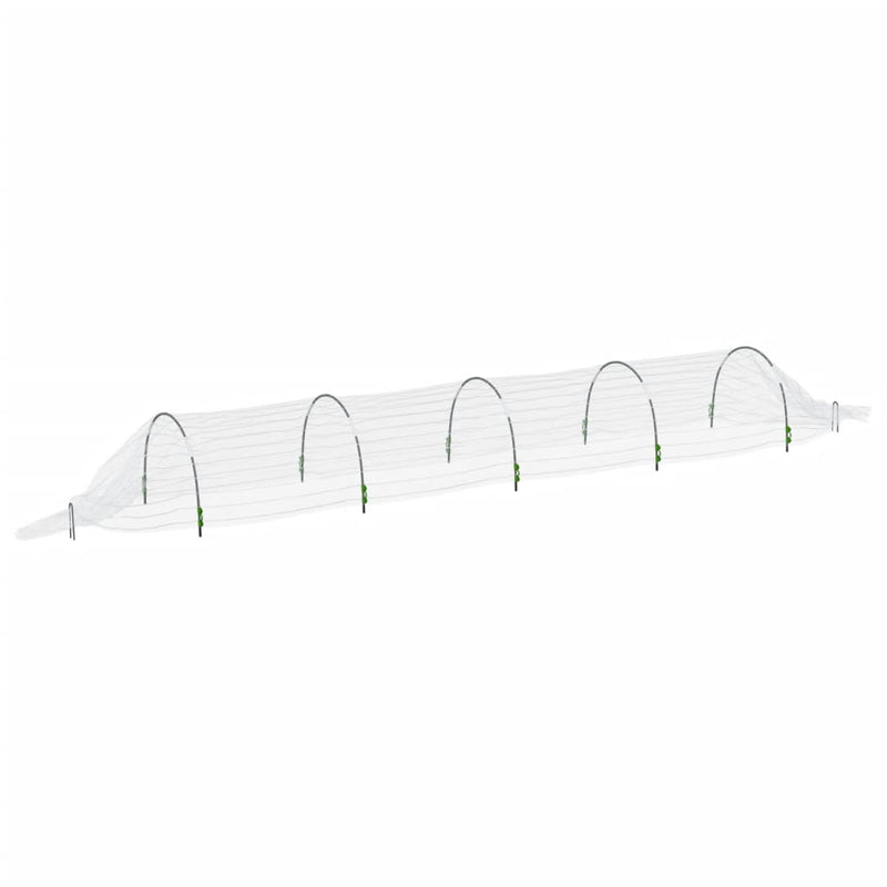 Afbeelding laden in galerijviewer, Vidaxl kweektunnel 1,5x5 m glasvezel en polypropeen
