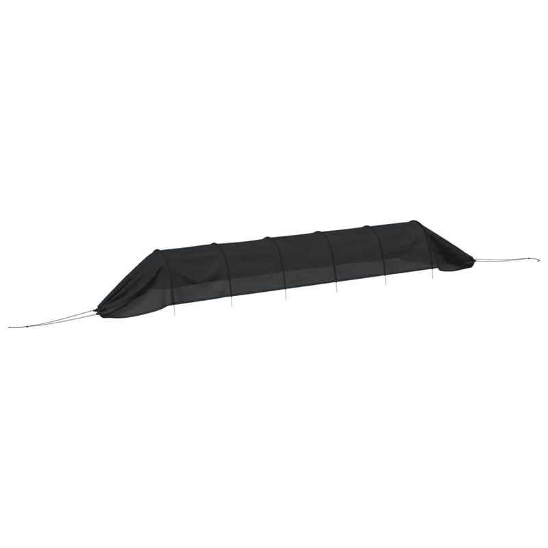 Afbeelding laden in galerijviewer, Vidaxl kweektunnel 300x50x48,5 cm staal en polyetheen zwart
