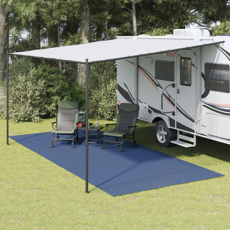 Afbeelding laden in galerijviewer, Vidaxl tenttapijt 5,5x2,5 m blauw

