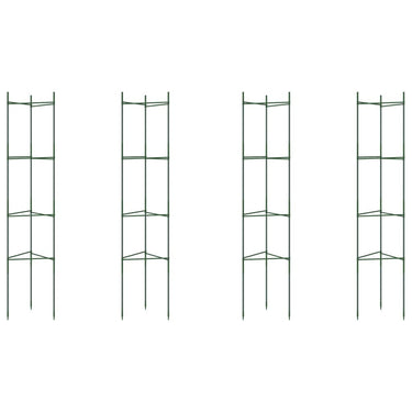 Vidaxl tomatenkooien 4 st 154 cm staal en polypropeen