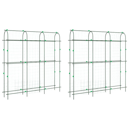 Vidaxl plantenklimrekken 2 st u-frame staal