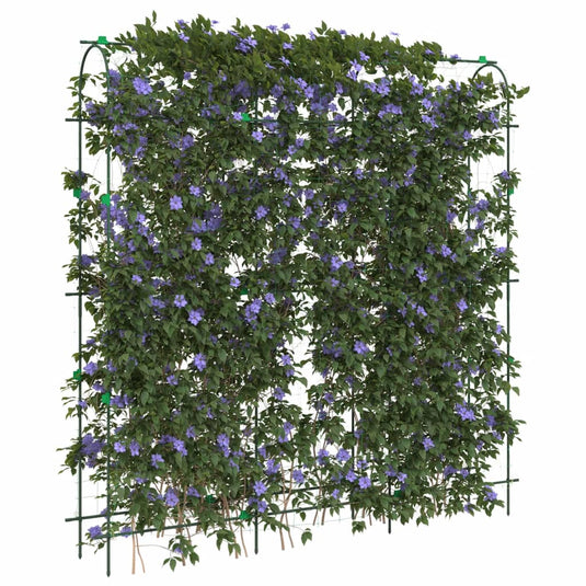 Vidaxl plantenklimrekken 2 st u-frame staal