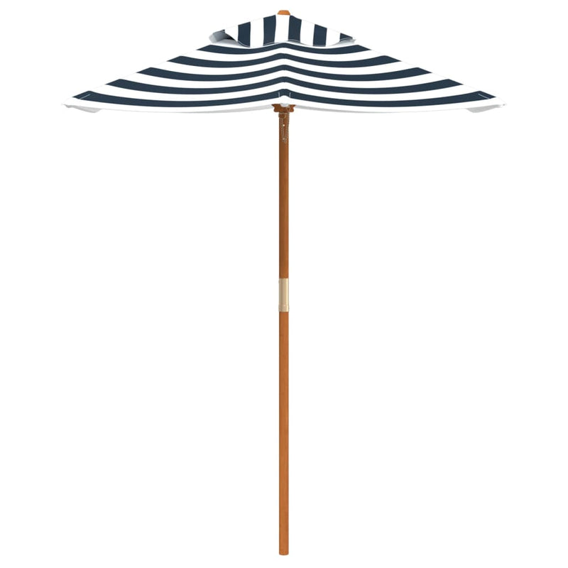 Afbeelding laden in galerijviewer, Vidaxl parasol voor kinderen met houten paal ø120x140 cm
