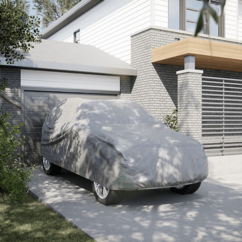 Afbeelding laden in galerijviewer, Vidaxl autohoes voor suv xl nonwoven stof volledig grijs
