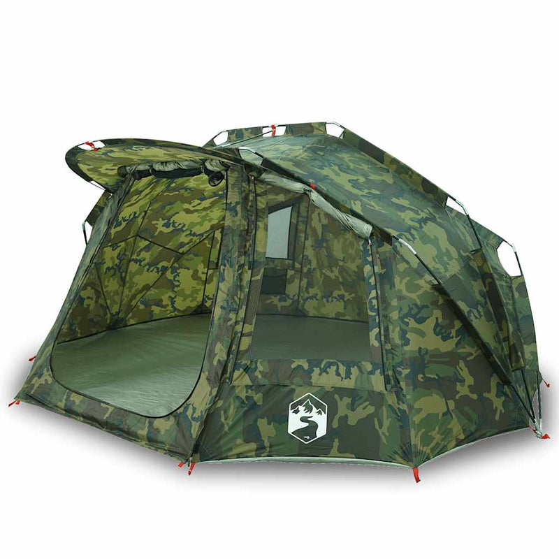 Afbeelding laden in galerijviewer, Vidaxl vistent 5-persoons waterdicht camouflage
