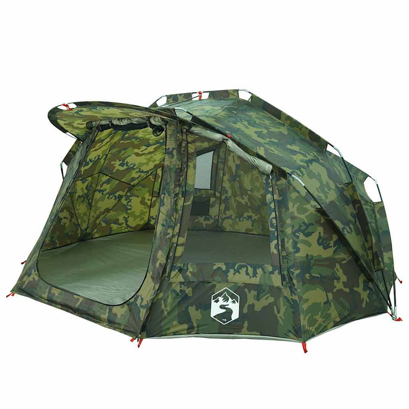 Afbeelding laden in galerijviewer, Vidaxl vistent 5-persoons waterdicht camouflage
