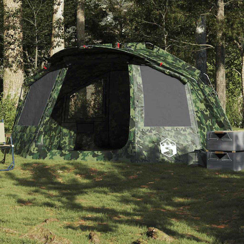 Afbeelding laden in galerijviewer, Vidaxl vistent 5-persoons waterdicht camouflage
