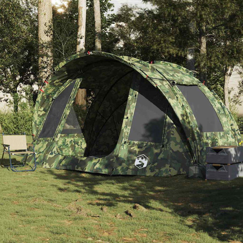 Afbeelding laden in galerijviewer, Vidaxl vistent 2-persoons waterdicht camouflage
