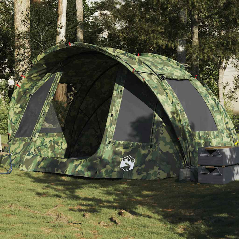 Afbeelding laden in galerijviewer, Vidaxl vistent 2-persoons waterdicht camouflage
