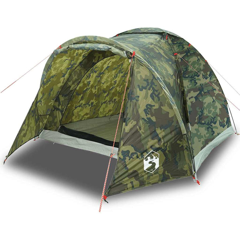 Afbeelding laden in galerijviewer, Vidaxl vistent 2-persoons waterdicht camouflage
