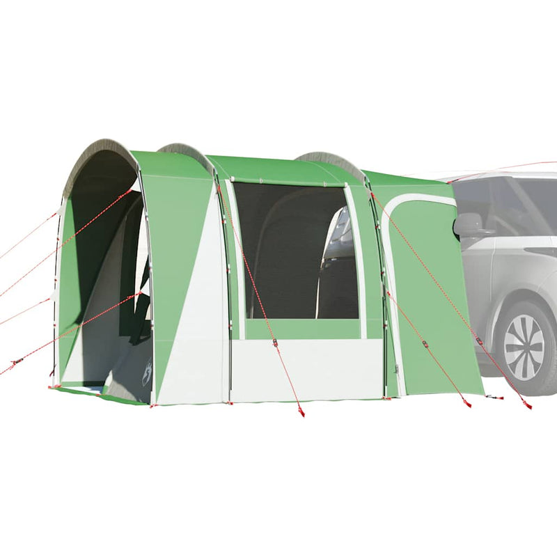 Afbeelding laden in galerijviewer, Vidaxl autotent 4-persoons waterdicht groen
