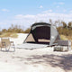 Vidaxl strandtent 2-persoons waterdicht grijs