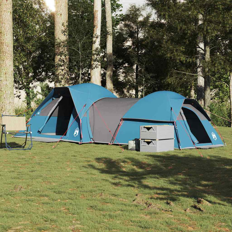 Afbeelding laden in galerijviewer, Vidaxl tent 5-persoons waterdicht blauw
