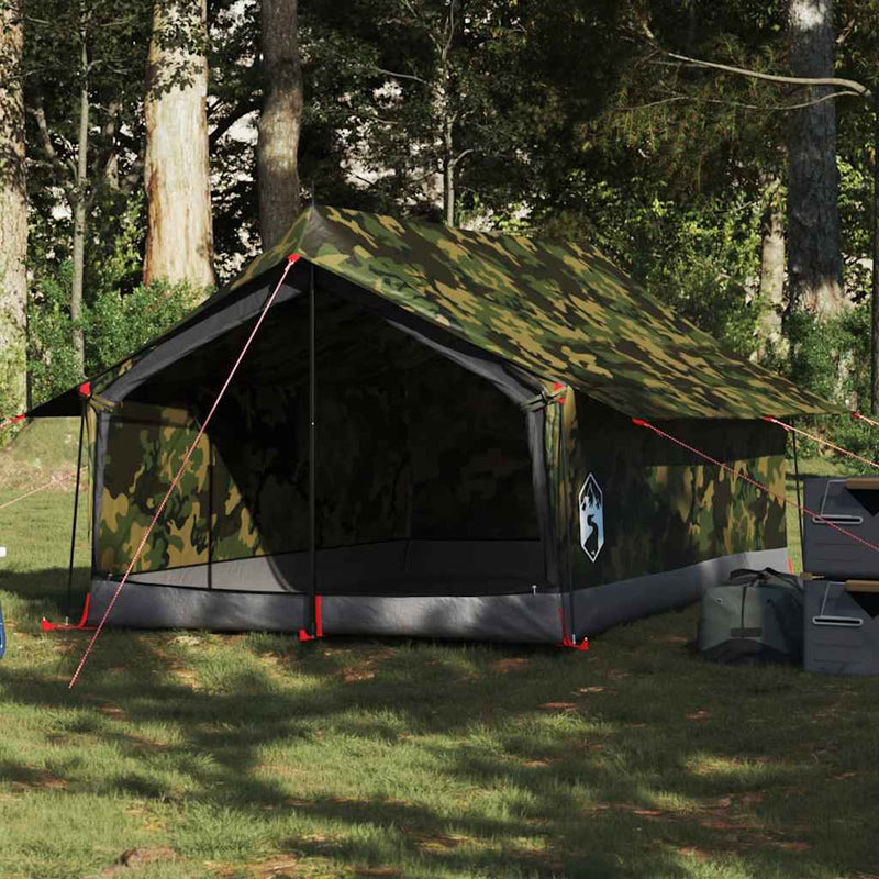 Afbeelding laden in galerijviewer, Vidaxl tent 2-persoons waterdicht camouflage
