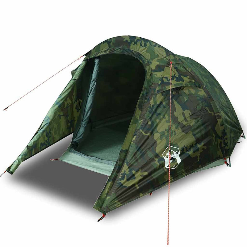Afbeelding laden in galerijviewer, Vidaxl tunneltent 3-persoons waterdicht camouflage
