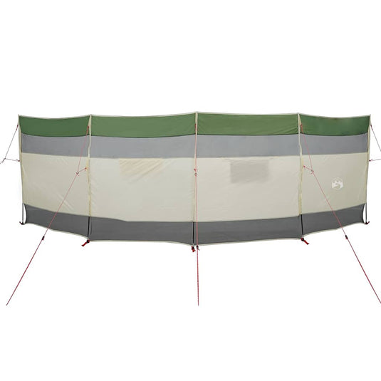 Vidaxl windscherm camping waterdicht 510x153 cm groen