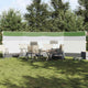 Vidaxl windscherm camping waterdicht 510x153 cm groen