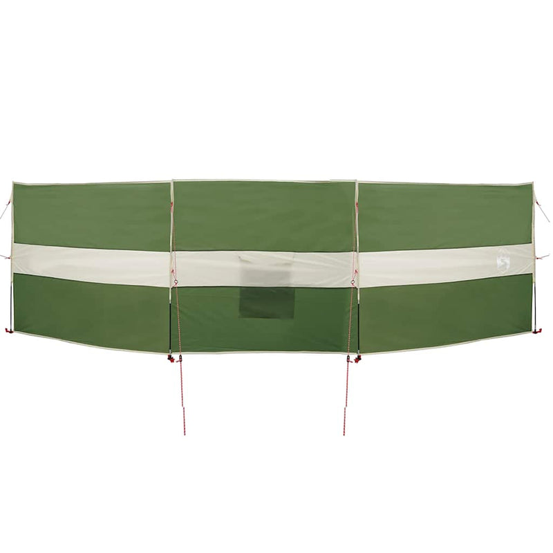 Afbeelding laden in galerijviewer, Vidaxl windscherm camping waterdicht 490x123 cm groen
