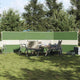 Vidaxl windscherm camping waterdicht 490x123 cm groen