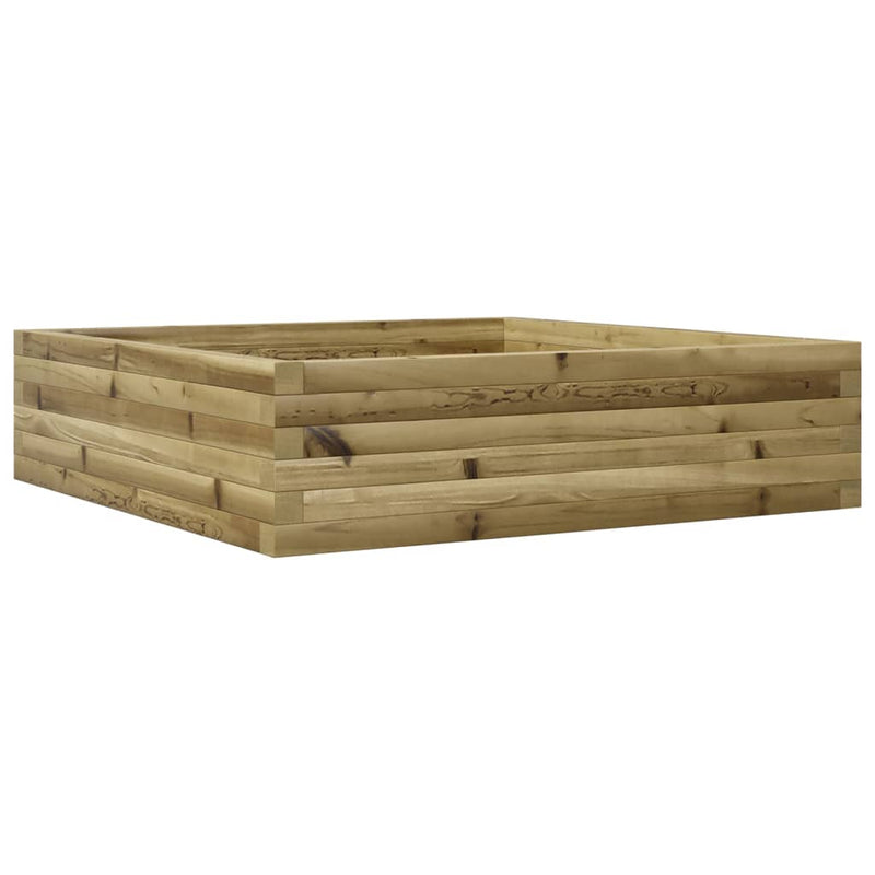 Afbeelding laden in galerijviewer, Vidaxl plantenbak 90x90x23 cm geïmpregneerd grenenhout
