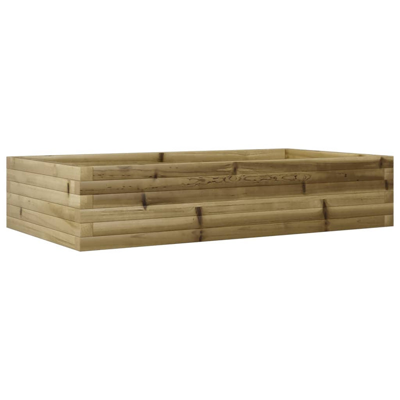 Afbeelding laden in galerijviewer, Vidaxl plantenbak 110x60x23 cm geïmpregneerd grenenhout
