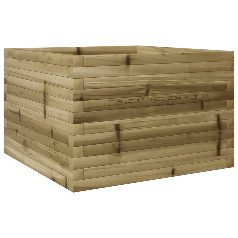 Afbeelding laden in galerijviewer, Vidaxl plantenbak 70x70x45,5 cm geïmpregneerd grenenhout
